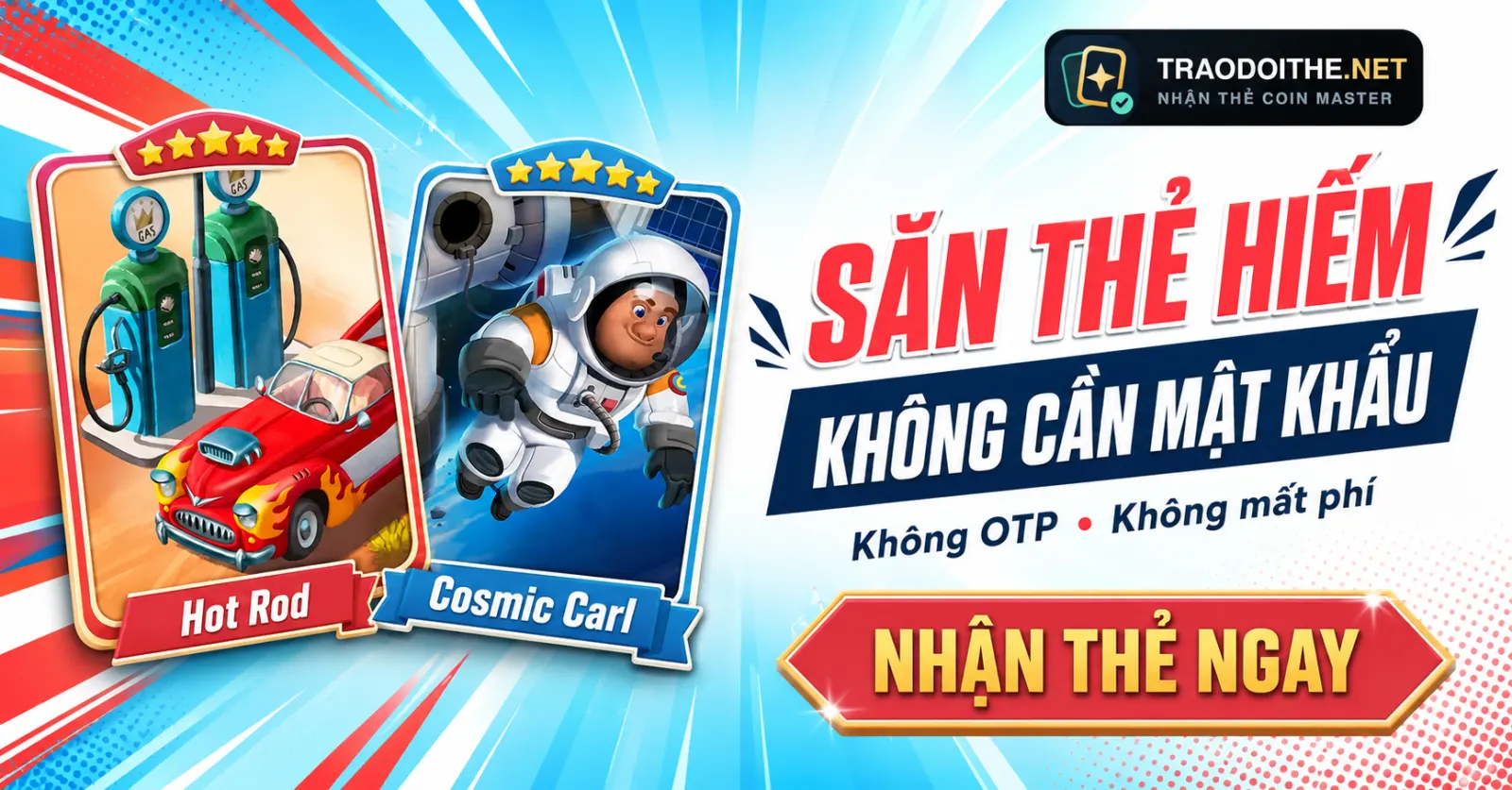 TraoDoiThe.net: Săn thẻ hiếm