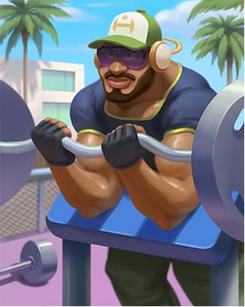 Thẻ Felix Gập Người