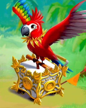 Thẻ Chú Vẹt Vui Vẻ