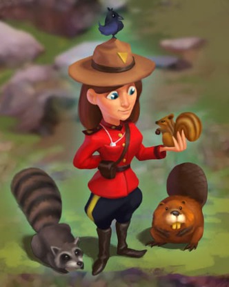 Thẻ Hộ Vệ Rừng
