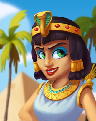 Thẻ Nữ Hoàng Cleopatra