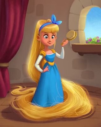 Thẻ Rapunzel