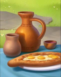 Thẻ Bữa ăn Khachapuri