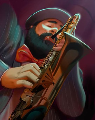 Thẻ Kèn Sax Ngọt Ngào