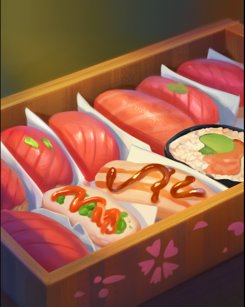 Thẻ Hộp Bento