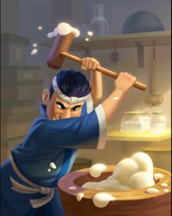 Thẻ Người Giã Gạo