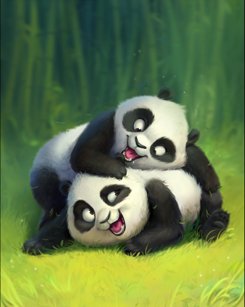 Thẻ Gấu Con Thoải Mái
