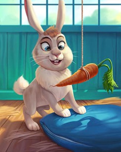 Thẻ Đồ Ăn Của Thỏ