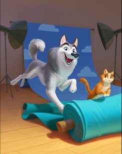 Thẻ Husky Tung Tăng
