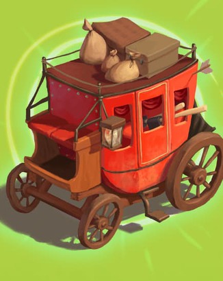 Thẻ Xe Đào Vàng