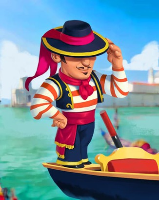 Thẻ Gondolier Ga Lăng